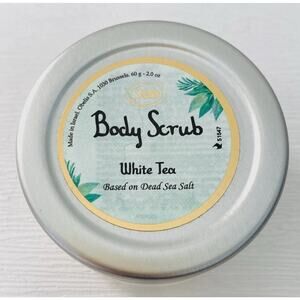 NEW! SABON Body Scrub - White Tea - 60g Travel size